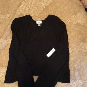Old navy long black sweater